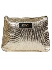 Косметичка «Золото» с логотипом Kodi professional (большая), Kodi